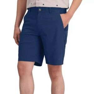 The North Face Men's Deep Blue Flat Front Shorts